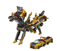 Voiture Dinosaure Transformable par Collision, Voitures Magnétiques Qui Se Transforment en Dinosaures, Jouet Voiture Dinosaure Transformable par Collision, Jouets Dinosaures Magnétiques pour Enfant