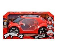Bandai - Voiture Miraculous Ladybug - Volkswagen e-Beetle de Ladybug - Film Miraculous - P50669