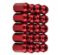 voiture écrous de roue Compatible Avec Hyundai 20 écrous de roue M12 x 1,5, hexagonaux 19 mm, extrémité fermée, cône, accessoires de voiture