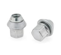 voiture écrous de roue Compatible Avec Pour Fiesta Pour Mondeo Pour Focus 1992-2014 Écrous De Roue En Alliage Chromé 19MM M12X1.5 Vis De Boulon De Pneu De Roue 10 Pièces