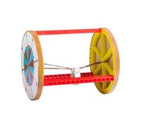 Voiture éducative rotative pour enfants et adolescents Jouet scientifique pour éveiller la créativité et l'intérêt de l'apprentissage technique