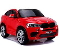 Voiture électrique 2 places 12V BMW X6 Rouge - Pack Luxe