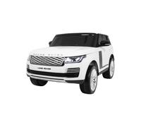 Voiture électrique 2 places 2 x 12V Range Rover Blanc - Pack Luxe