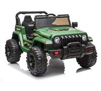 Voiture électrique 2 places Jeep CH9956 Verte - Pack Luxe