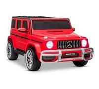 Voiture Électrique 4x4 Mercedes AMG - 2 places - 2 x 45W - Marche av/ar, Phares et Système audio - Rouge Rouge G