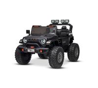 Voiture électrique Beneo Motors OFFRIDE 4x4 2 places 24V, noir, lecteur MP3/USB/AUX, batterie au lithium, télécommande, phares LED