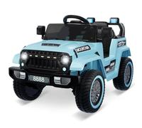 Voiture Électrique Enfant 12V, 2 Moteurs 35W, Télécommande Parentale 2.4G, Double Mode Conduite, Musique Bluetooth, Suspension 4 Roues, pour Garçons Et Filles 3-8 Ans, Charge Max 31KG