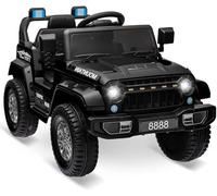 Voiture Électrique Enfant 12V avec Télécommande à 2,4 GHz Vehicule Eletrique Tout Terrain 4 * 4 Buggy Klaxon Musique Jeep Style Garcon Fille 3-8 Ans
