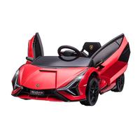 Voiture électrique enfant 12v Sián sous Licence Lamborghini, télécommande, effets sonores, Lumineux rouge TU