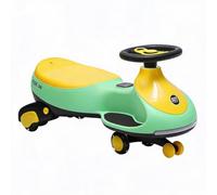 Voiture Électrique Enfant 12V, Twistcar 2-en-1 Volant 360° Anti-Bascule