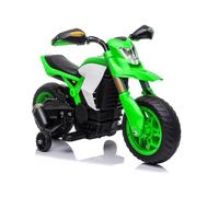 Voiture Électrique Enfant 6V LED Motorrad LEAN TOYS Batterie Verte