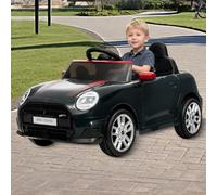Voiture Électrique Enfant avec Télécommandé Vitesses 3 Km/h,12V Véhicule Électrique sous Licence Mini Cooper,Klaxon, LED Et Musique Garcon Fille 3-6 Ans