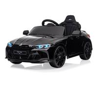 Voiture Électrique Enfant BMW M4 Sous Licence, 12V, Télécommande, Vitesse 3 Km/H, Phares LED, Klaxon, Musique, Dès 3 Ans, Noir