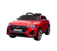 Voiture électrique enfant - HOMCOM - licence audi e-tron sportback 12V télécommande LED MP3 USB - PP - rouge