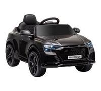 Voiture électrique enfant licence officielle Audi RS Q8 - 2 moteurs - télécommande - effets sonores, lumineux - noir Noir G