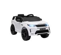 Voiture électrique enfant licence officielle Land Rover Discovery Sport - 12V, 5Km/h max. - nombreux effets - télécommande - blanc