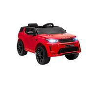 Voiture électrique enfant licence officielle Land Rover Discovery Sport - 12V, 5Km/h max. - nombreux effets - télécommande - rouge