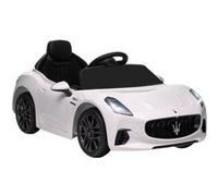 Voiture électrique enfant licence officielle Maserati Gran Turismo Folgore télécommande nombreux effets blanc Blanc G