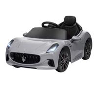 Voiture électrique pour enfants sous licence Maserati Gran Turismo Folgore - AIYAPLAY - 12V - de 3 à 5 ans - gris
