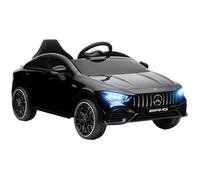 AIYAPLAY Voiture électrique enfant Mercedes CLA 45S AMG – 12V 2 moteurs, télécommande – Noir