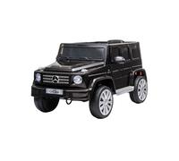 HOMCOM Voiture électrique Enfant véhicule Mercedes Benz 12 V avec - télécommande parentale fournie - V. Max. 5 Km/h - Effets sonores, Lumineux - Noir