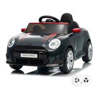 Voiture électrique enfant - MINI Cooper John Cooper Works - Noir - Batterie 10,8V Li-ion - Télécommande 2,4 GHz