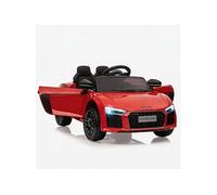 Voiture électrique enfant - Modèle Audi sport décapotable - Télécommande, ceinture sécurité, LED, musique, suspension - Rouge