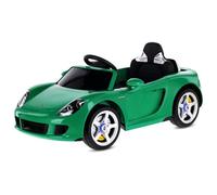 Voiture électrique enfant pour enfants Sun Baby Porsche Carrera GT Cabrio 12V télécommande MP3 2 moteurs 390 vert