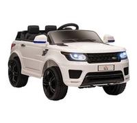 Voiture électrique enfant SUV 4X4 - 12V, 2 moteurs, 5Km/h max. - télécommande - nombreux effets - blanc Blanc