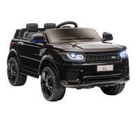 Voiture électrique enfant SUV 4X4 - 12V, 2 moteurs, 5Km/h max. - télécommande - nombreux effets - noir Noir G