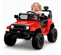 Voiture électrique Enfants,12 v Quad électrique pour Enfants avec Télécommande 2,4 GHz, Suspension à Ressorts, éclairage LED, Bluetooth, Musique, 2 Vitesses, pour De 3 à 8 Ans