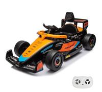 Voiture Électrique Enfants 12V - McLaren Formule 1 - 1 à 5 ans - Orange