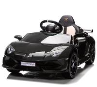 Voiture Électrique Enfants 12V, Quad Électrique Enfant, Double Moteur 25W, Sécurité Renforcée, Radiocommande, Portes Hydrauliques, 3-8 Ans, Noir