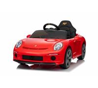 Voiture électrique Enfants 12V RUF GT, Rouge, Portes ouvrantes, véhicule Electrique avec télécommande 2,4 GHz, phares LED, MP3/USB/Aux, Batterie Lithium, 2 Moteurs 35W, Licence Originale