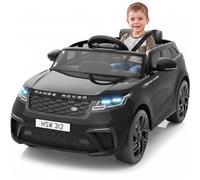 Voiture électrique Enfants, 12V Voiture électrique pour Enfant avec télécommande, Land Rover Officielle, Jouets à chevaucher pour Enfants de 3 à 8 Ans avec Lecteur MP3, à Bascule, à Tirer