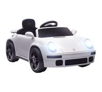 Voiture Électrique Enfant Licence Officielle Ruf Ctr 2017 12v 5km/H Max. Télécommande Nombreux Effets Blanc