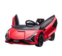 Voiture électrique enfant 12v Sián sous Licence Lamborghini, télécommande, effets sonores, Lumineux rouge TU