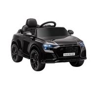 Voiture électrique enfants - HOMCOM - sous licence Audi RS Q8 - avec télécommande, Bluetooth, pour enfants de 3-5 ans - noir