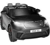 Voiture Electrique Enfants Land Rover Con Licenza 12V Avec Télécommande Musique USB TF MP3 Pour 3-8 Ans Enfants Noir