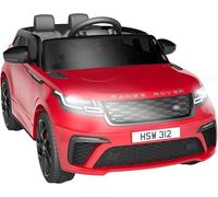Voiture Electrique Enfants Land Rover Con Licenza 12V Avec Télécommande Musique USB TF MP3 Pour 3-8 Ans Enfants Rouge