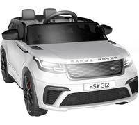 Voiture Electrique Enfants Land Rover Con Licenza 12V Avec Télécommande Musique USB TF MP3 Pour 3-8 Ans Enfants Blanc