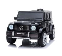 Voiture électrique enfants Mercedes G, neuve, noire, licence officielle, batterie lithium, télécommande 2,4 GHz, USB/MP3/Bluetooth