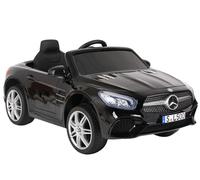 Voiture Électrique Enfants Mercedes SL500 Eva Roues LED RC pour USB MP3 Noir