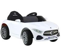 Voiture Électrique Enfants Mercedes SUV RC pour Eva Roues LED Bluetooth USB MP3
