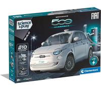 Voiture Électrique Fiat 500 : Kit De Construction Pour Enfants, Mécanique, Kit Scientifique, Jouet Stem Avec Batterie Rechargeable (8 Ans Et Plus)