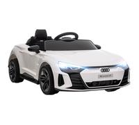 Voiture électrique - HOMCOM - enfant 12 V licence audi rs e-tron gt télécommande sons - PP - blanc