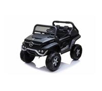 Voiture électrique - INJUSA - Mercedes Benz Unimog - Noir - 12 V - 4 roues