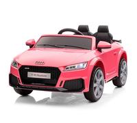 Voiture électrique - LALAHO - Audi TTRS Roadster - 12V/7Ah - 2 moteurs - Télécommande 2.4G - Rose