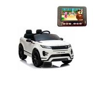 Voiture électrique - Land Rover - Range Rover EVOQUE - Blanc - Batterie 12v - Télécommande