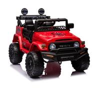 Voiture electrique Leantoys Voiture à batterie Toyota FJ Red 4x4 EDUKAMP